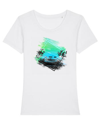 Sports Car White