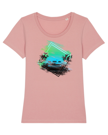Sports Car Canyon Pink