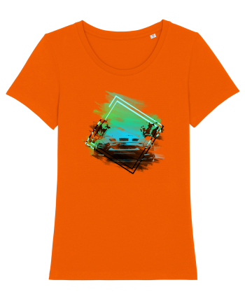 Sports Car Bright Orange