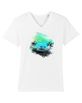 Sports Car White