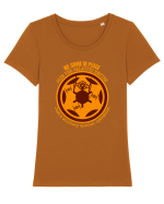 Funny Retro Vintage Star Wars Tricou mânecă scurtă guler larg fitted Damă Expresser