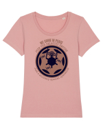 Funny Retro Vintage Star Wars Tricou mânecă scurtă guler larg fitted Damă Expresser