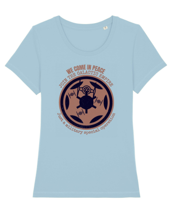 Funny Retro Vintage Star Wars Sky Blue
