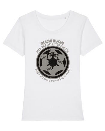 Funny Retro Vintage Star Wars White