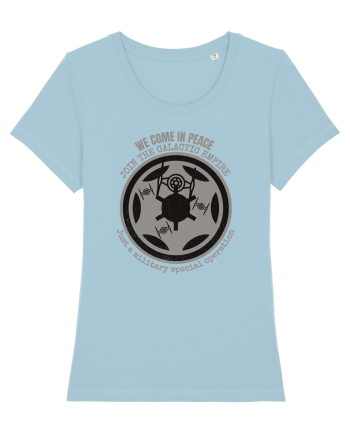 Funny Retro Vintage Star Wars Sky Blue