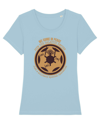 Funny Retro Vintage Star Wars Sky Blue