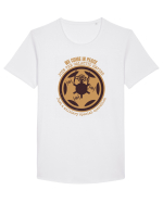 Funny Retro Vintage Star Wars Tricou mânecă scurtă guler larg Bărbat Skater