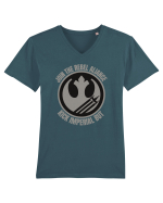 Funny Retro Vintage Star Wars Tricou mânecă scurtă guler V Bărbat Presenter