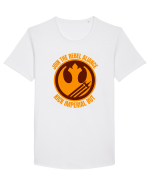 Funny Retro Vintage Star Wars Tricou mânecă scurtă guler larg Bărbat Skater