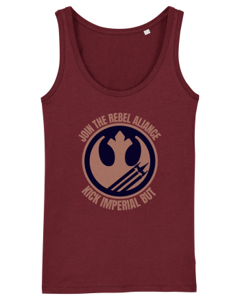 Funny Retro Vintage Star Wars Burgundy