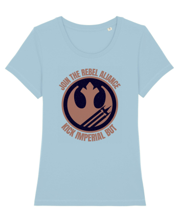 Funny Retro Vintage Star Wars Sky Blue