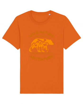 Mountain Bear Bright Orange