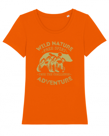 Mountain Bear Bright Orange