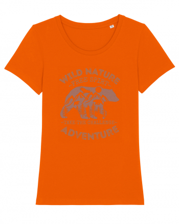 Mountain Bear Bright Orange