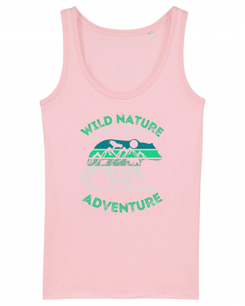 Mountain Bear Cotton Pink