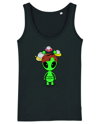 Kawaii Alien Black