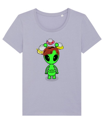 Kawaii Alien Lavender