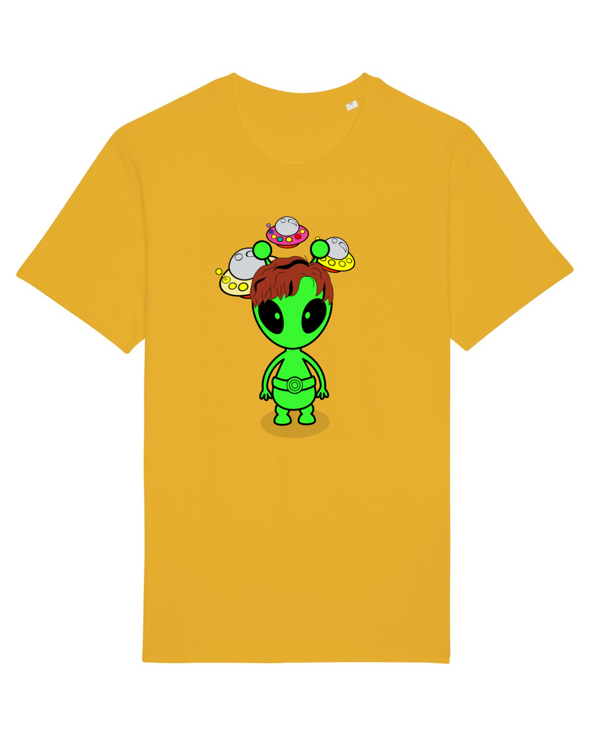 Tricou mânecă scurtă Unisex Rocker Spectra Yellow