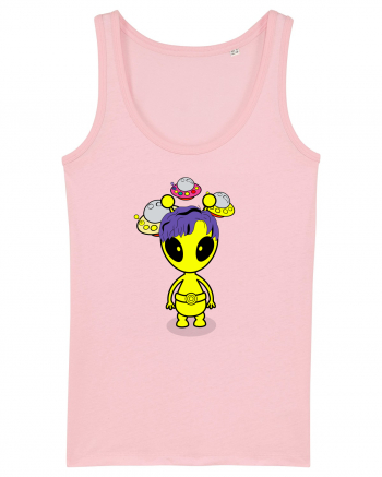 Kawaii Alien Cotton Pink