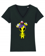 Kawaii Alien Tricou mânecă scurtă guler V Damă Evoker