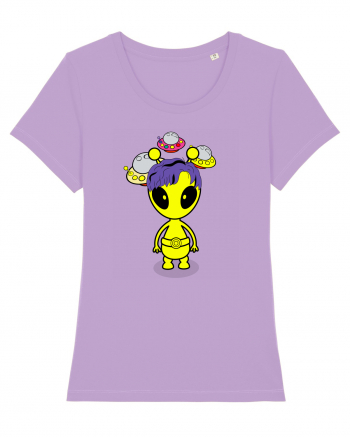 Kawaii Alien Lavender Dawn