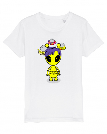 Kawaii Alien White