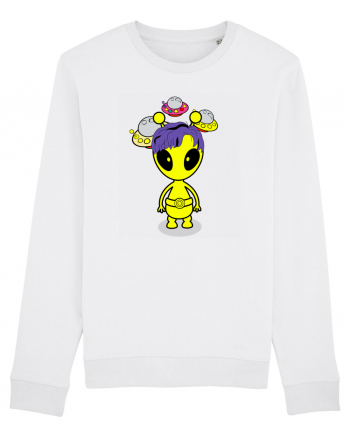 Kawaii Alien White