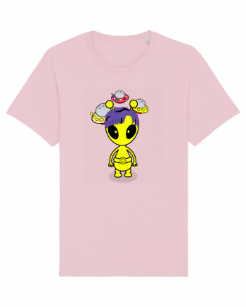 Kawaii Alien Cotton Pink