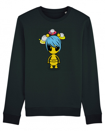 Kawaii Alien Black