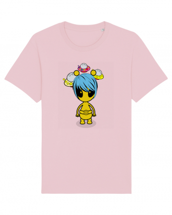 Kawaii Alien Cotton Pink