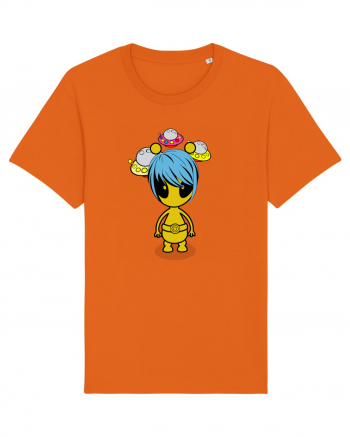 Kawaii Alien Bright Orange