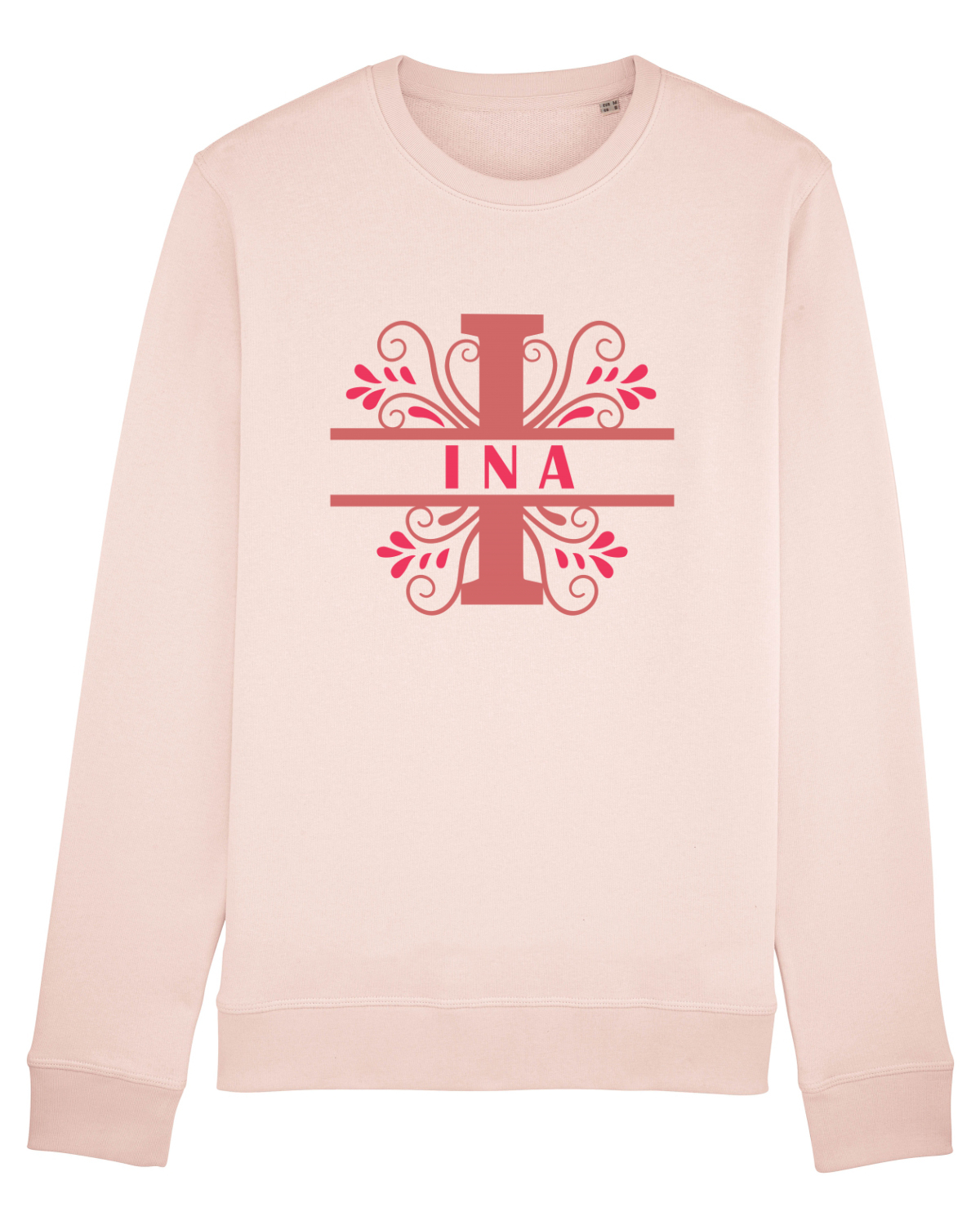 Bluză mânecă lungă Unisex Rise Candy Pink