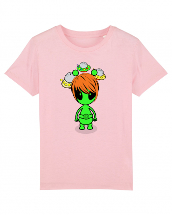 Kawaii Alien Cotton Pink