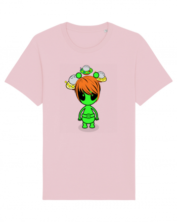 Kawaii Alien Cotton Pink