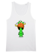 Kawaii Alien Maiou Bărbat Runs