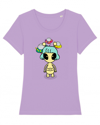 Kawaii Alien Lavender Dawn