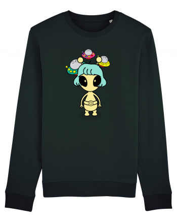 Kawaii Alien Black