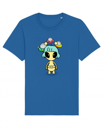 Kawaii Alien Royal Blue