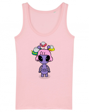 Kawaii Alien Cotton Pink