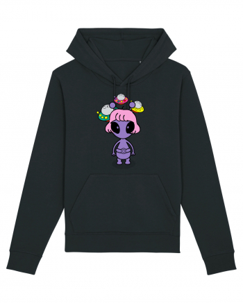 Kawaii Alien Black