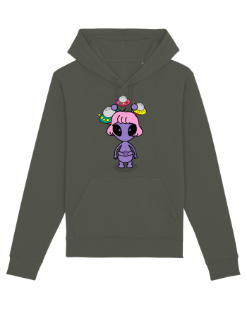 Kawaii Alien Khaki