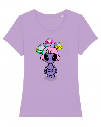 Kawaii Alien Lavender Dawn