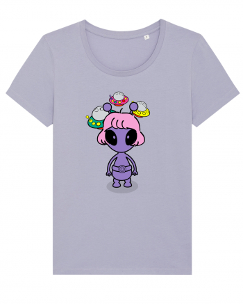 Kawaii Alien Lavender