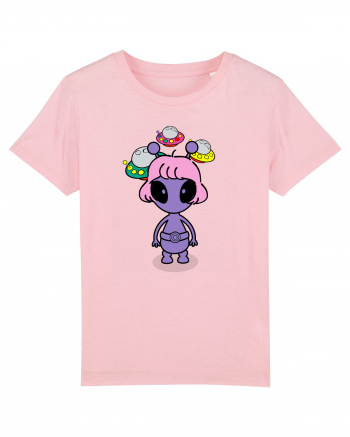 Kawaii Alien Cotton Pink