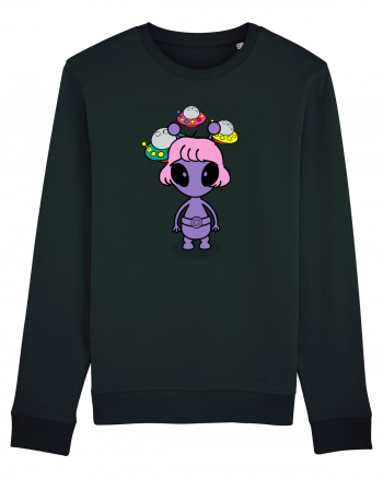 Kawaii Alien Black