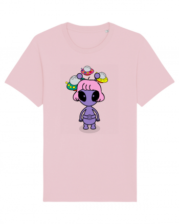 Kawaii Alien Cotton Pink