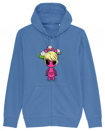 Kawaii Alien Bright Blue