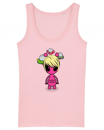 Kawaii Alien Cotton Pink