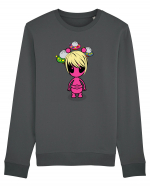 Kawaii Alien Bluză mânecă lungă Unisex Rise