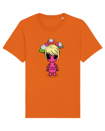 Kawaii Alien Bright Orange